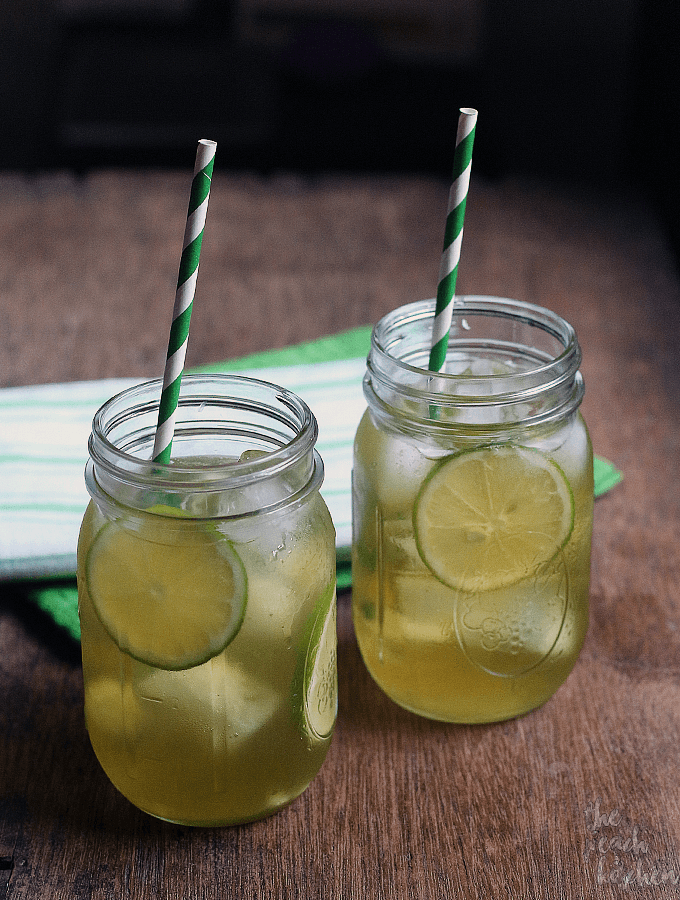 Green Tea Lime Iced Tea