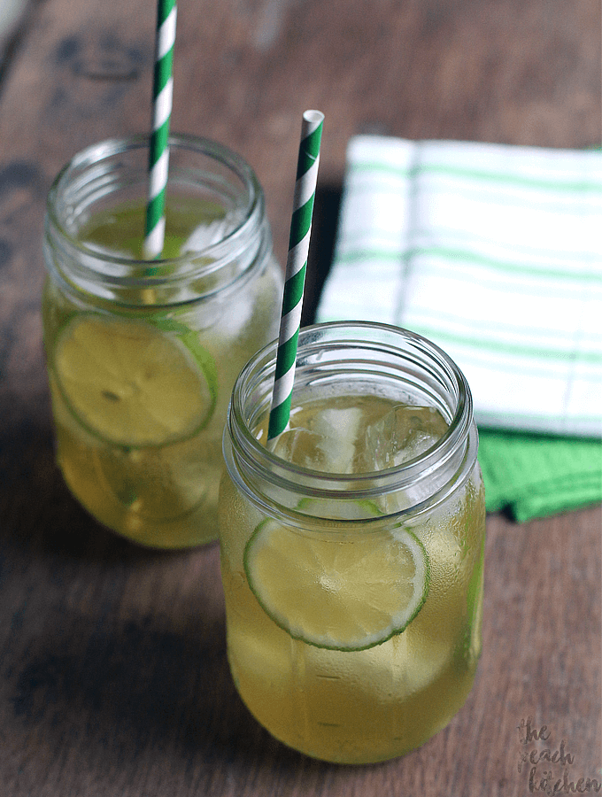 Green Tea Lime Iced Tea