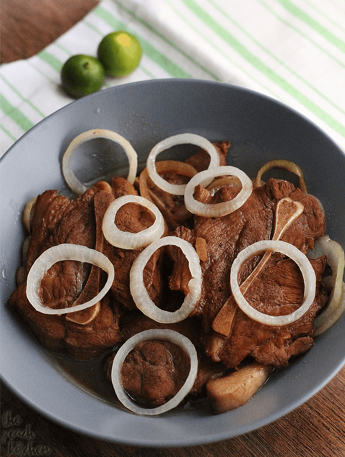 Pork Bistek Tagalog (Filipino-Style Pork Steak)