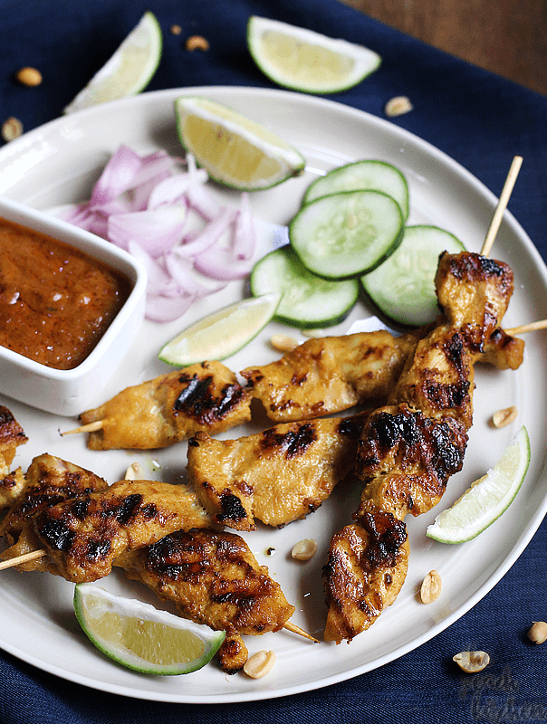 Singapore Chicken Satay