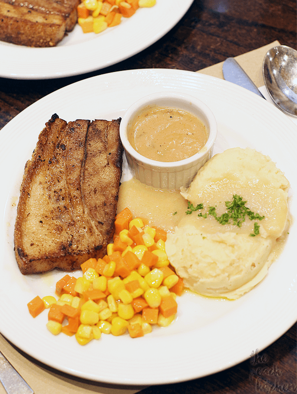 New from Pancake House: Pan Grilled Pork Belly