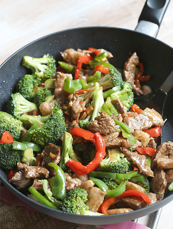 Beef Teriyaki Stir Fry + Lock & Lock Hard and Light Frying Pan