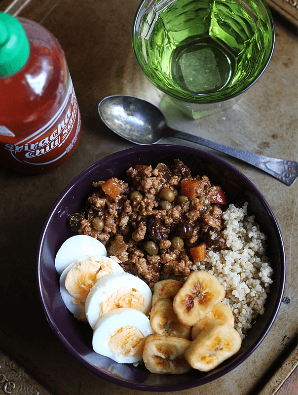 Arroz Ala Cubana Quinoa Bowl