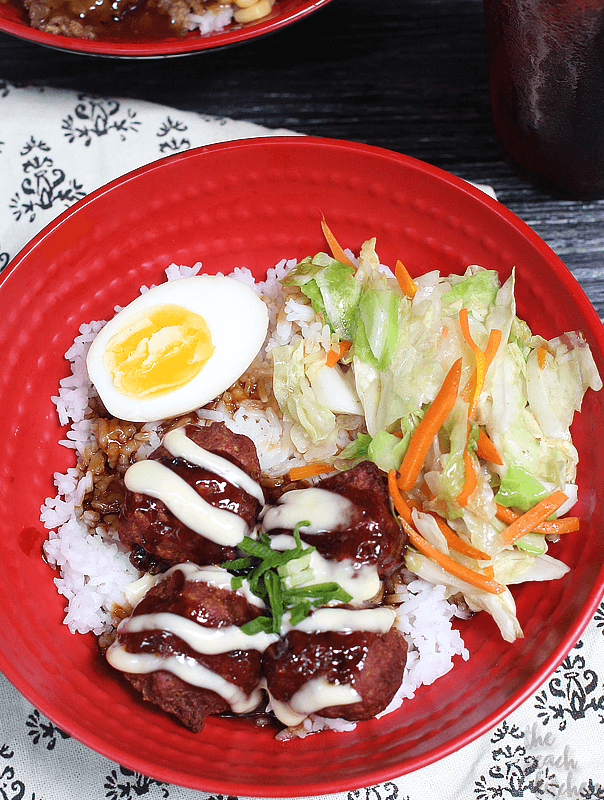 Teriyaki Meatballs Donburi from Tokyo Tokyo