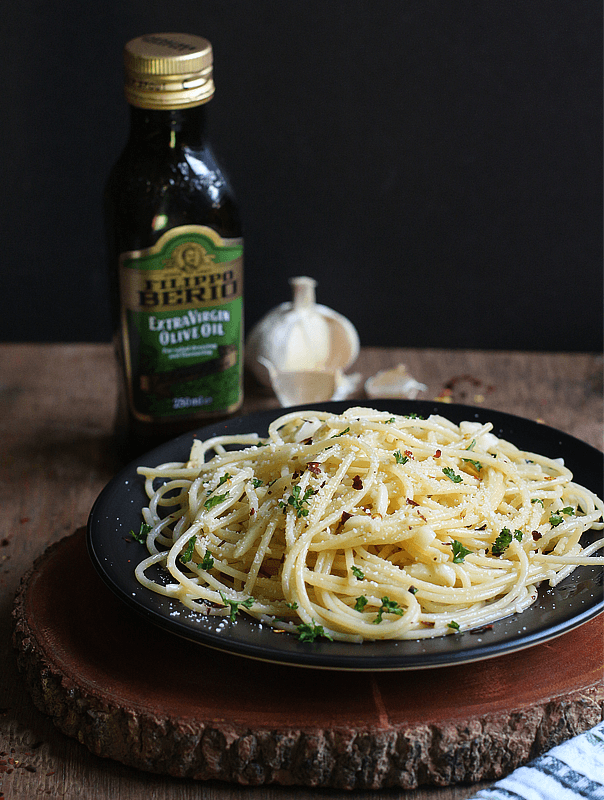 Back To Basics: Aglio Olio with Filippo Berio