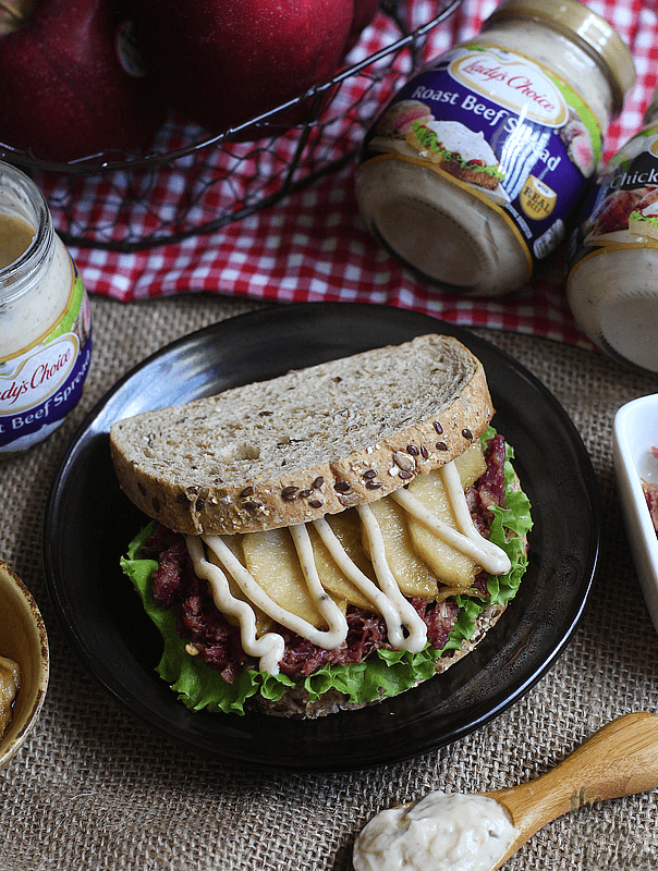 Lady's Choice Beef & Caramelized Apple Sandwich