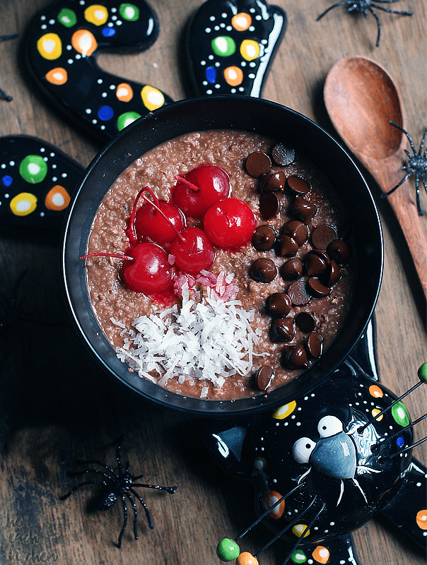 Coconut Black Forest Oatmeal