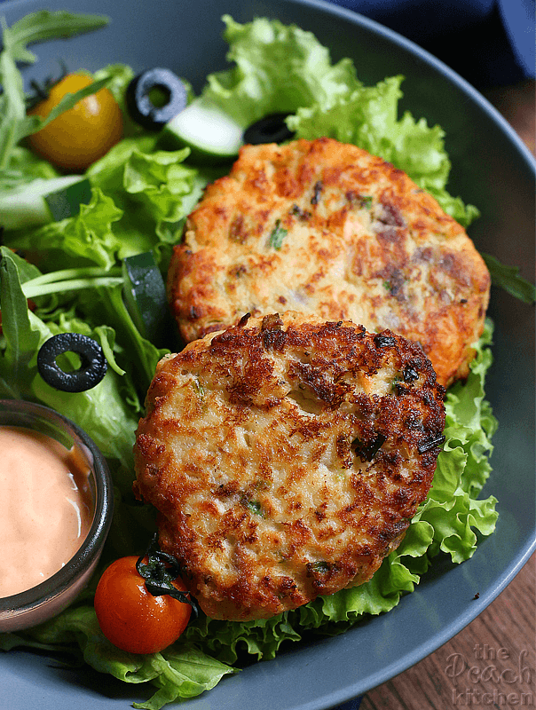 Salmon Cakes Using Dehydrated US Potatoes