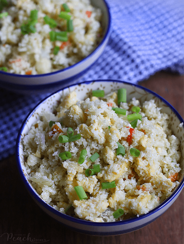 Paleo Cauliflower Fried Rice - Low Carb