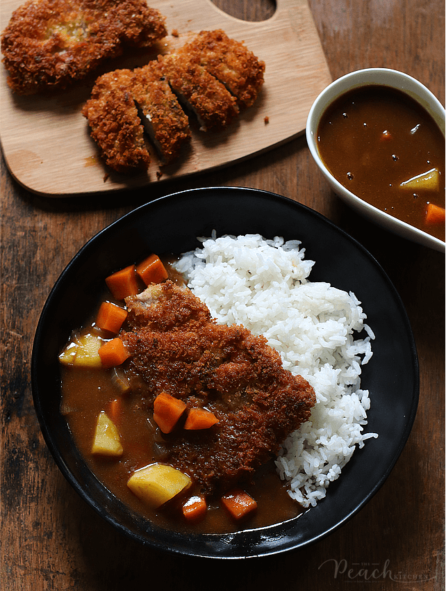 Tonkatsu Curry (Japanese Curry with Pork Cutlet)