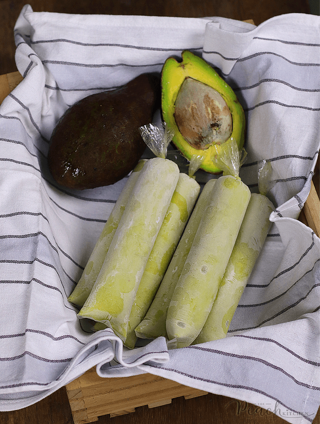 Avocado Ice Candy (With Keto Version)