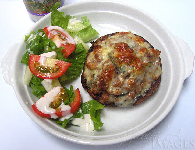 Stuffed Portobello Mushroom