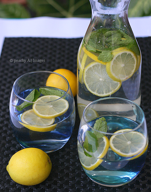 Lemon and Mint Water