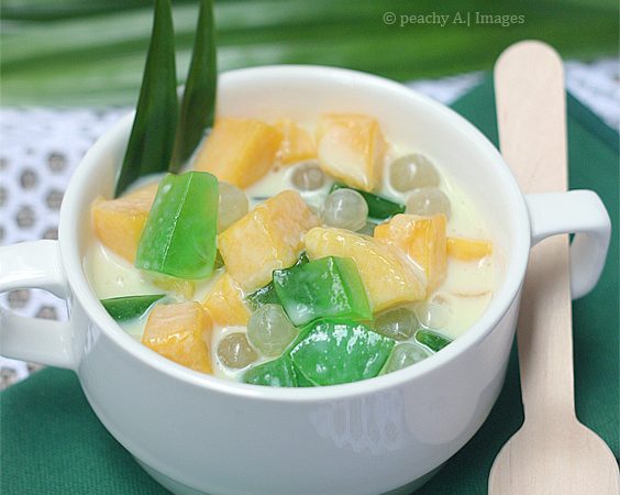 Mango Pandan Salad | www.thepeachkitchen.com