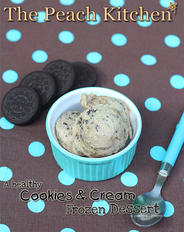 Healthy Cookies & Cream Frozen Dessert