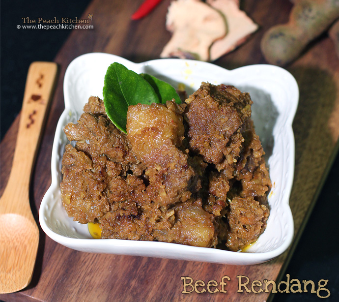Beef Rendang {Spicy Beef Stew with Coconut}