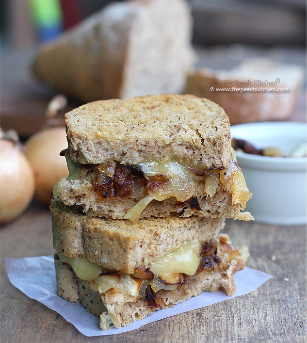 French Onion Soup Grilled Cheese Sandwich