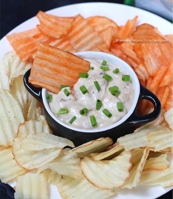 French Onion Dip & A Food Find:California Crunch Cassava Chips