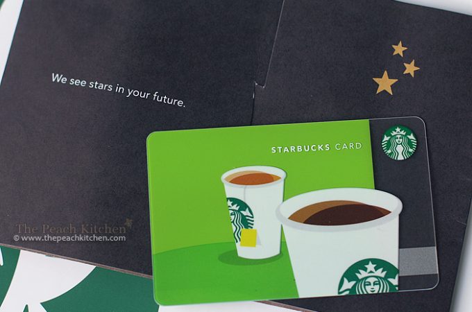 Starbucks Card Giveaway
