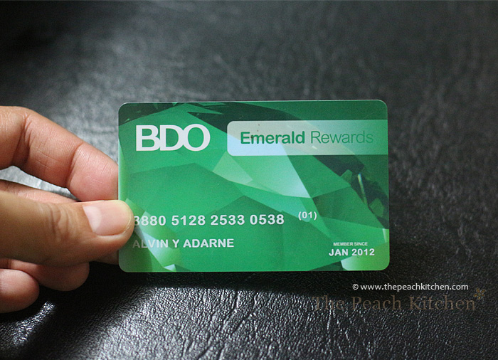 BDO Rewards Card