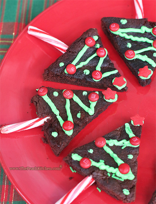 Christmas Tree brownies