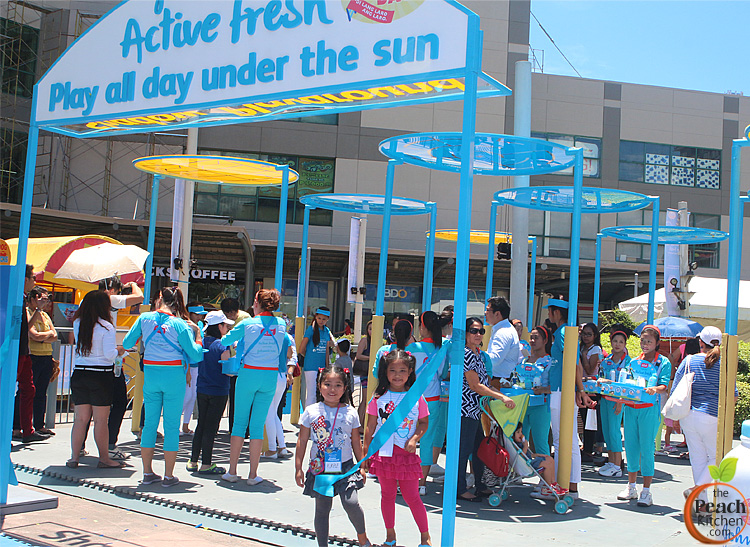 Playing Under the Sun at the Johnson’s Baby Active Fresh Shadow Playground