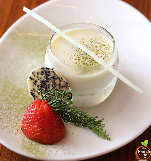 Wasabi Panna Cotta