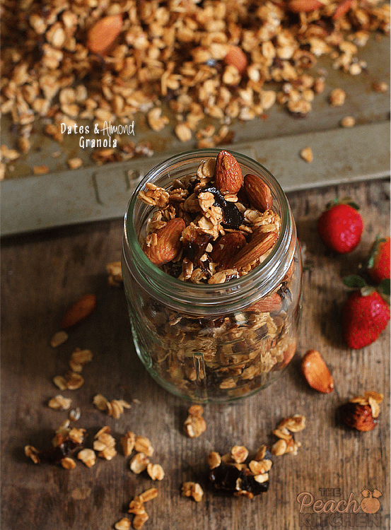 Dates and Almond Granola