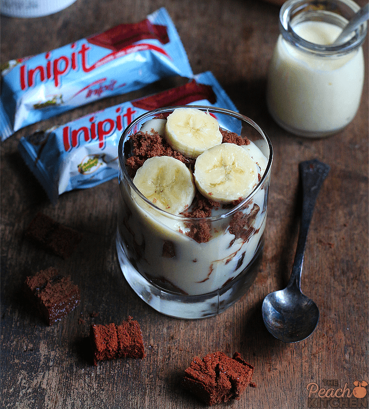 Chocolate Banana Inipit Trifle