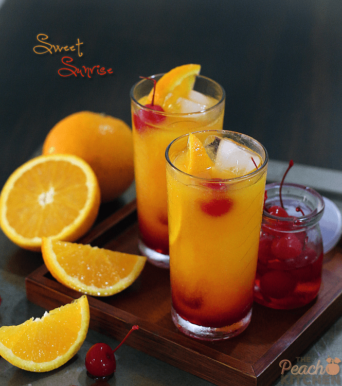 Sweet Sunrise Mocktail