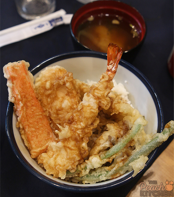 Tenya tempura Tendon