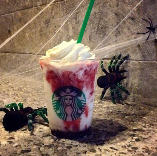 Frappulla FRappuccino Starbucks Halloween Drink