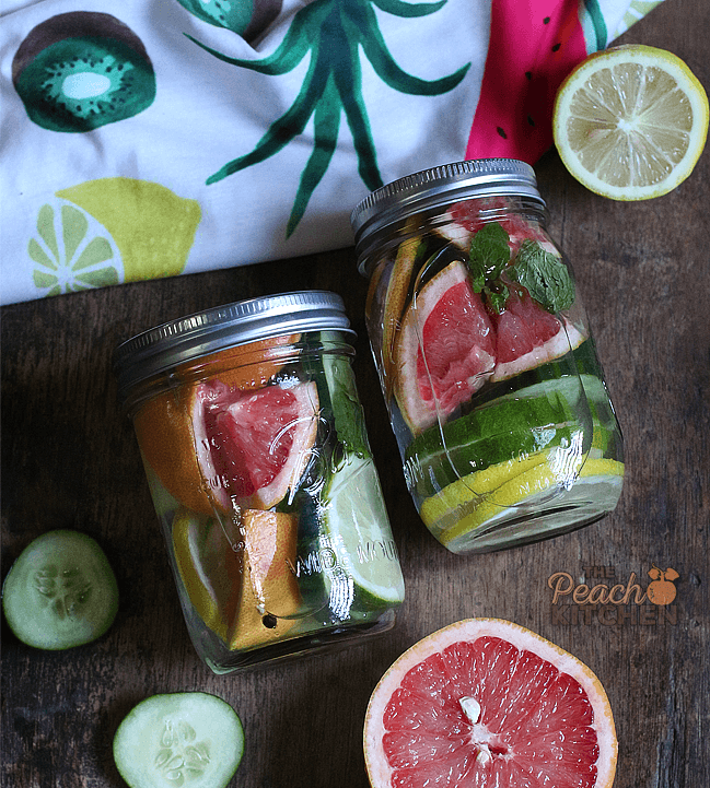 Grapefruit Detox Water