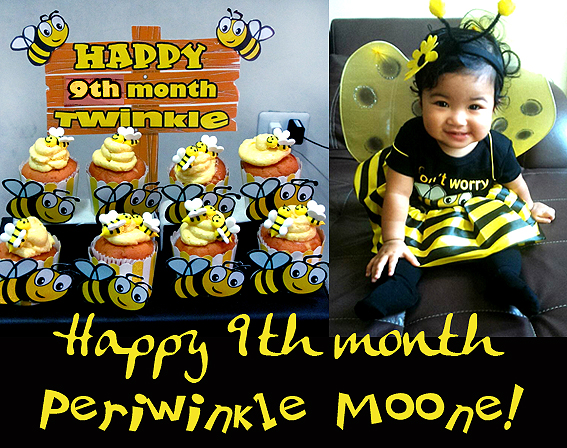 Twinkle's 9th Month Bumble Bee Party