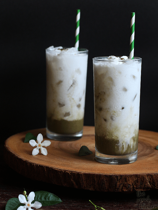 Iced Coconut Matcha Latte