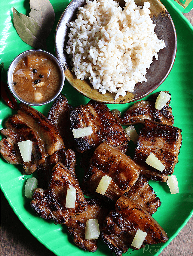 Grilled Adobong Liempo