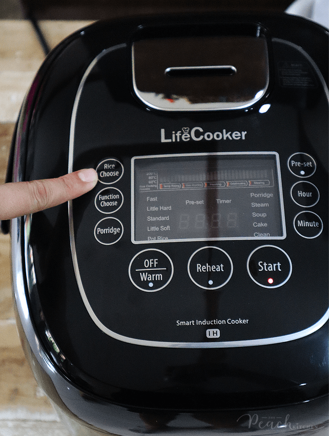 1.8L heart shaped rice cooker used in house with the function of Rice  Cooking and Porridge Cooking and Making cake