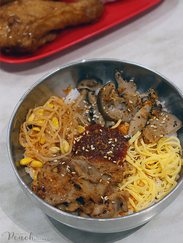 Bonchon's Korean BBQ Bibimbowl