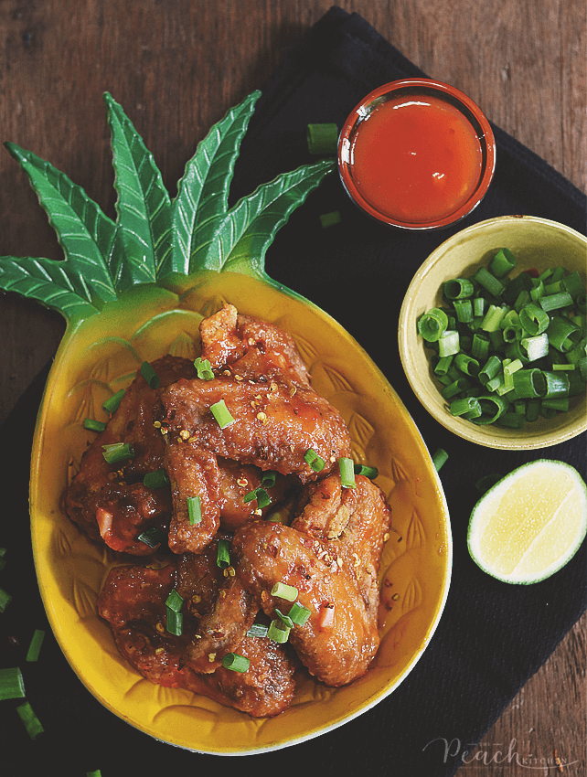 Pineapple Glazed Wings