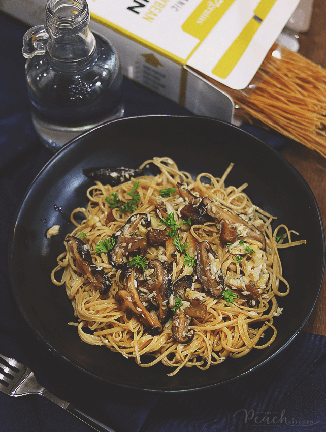 Tinapa and Truffle Yellow Soy Bean Pasta
