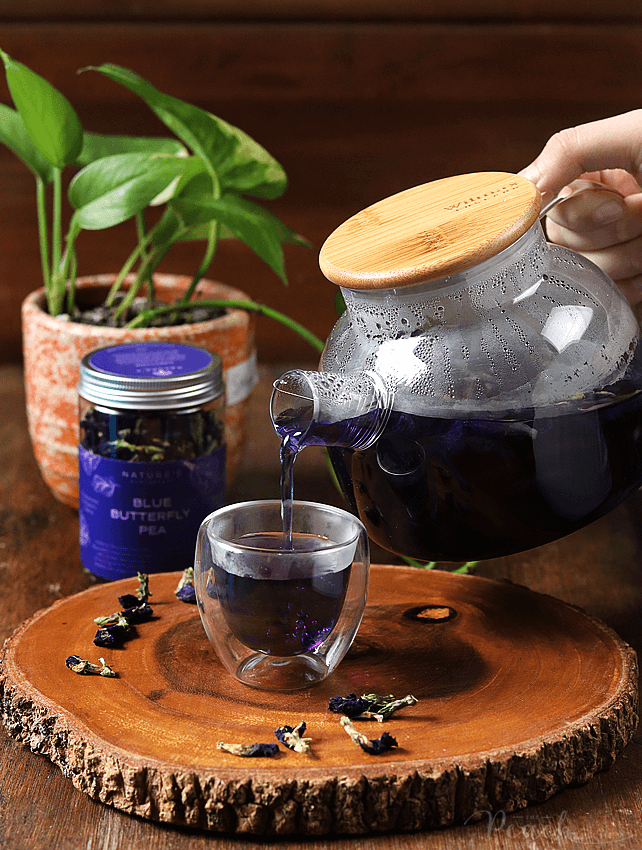 blue butterfly pea tea