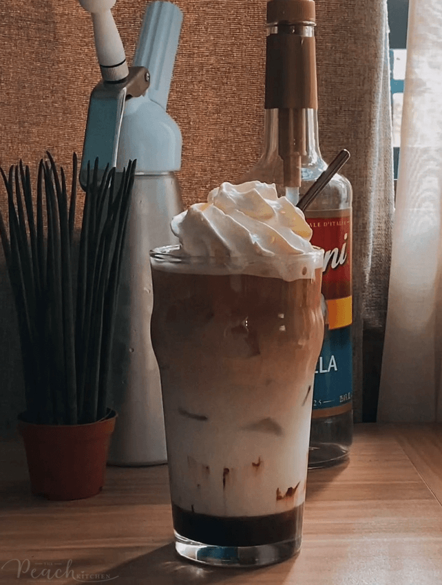 Iced Cafe Mocha - The Peach Kitchen