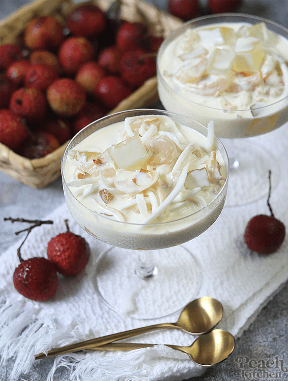 Buko Lychee Salad