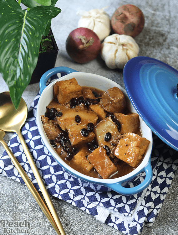 Pork Tofu with Tausi