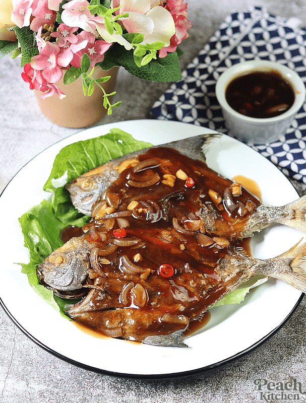 Fried Fish with Manong Sauce