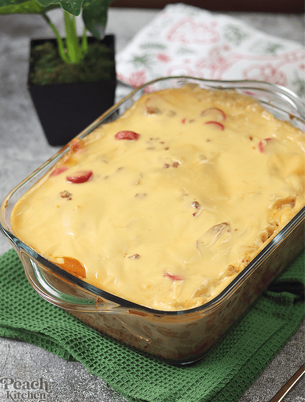 Filipino-Style Baked Macaroni