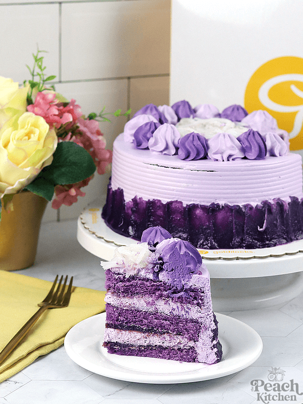 Goldilocks Ube Dream Cake