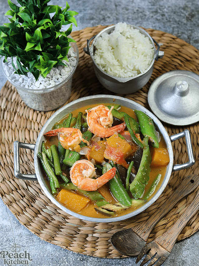 Pinakbet with Shrimp