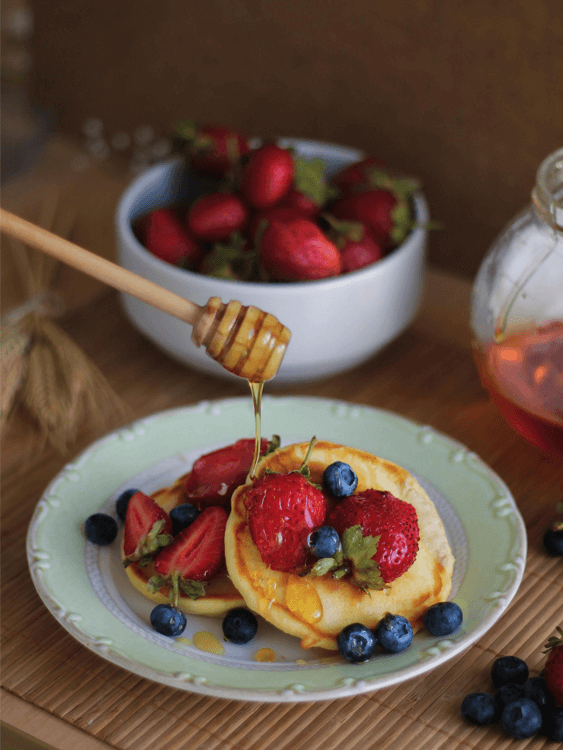 Strawberry Pancakes