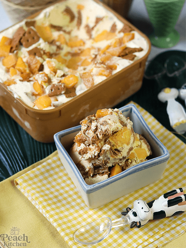 Mango Graham Ice Cream